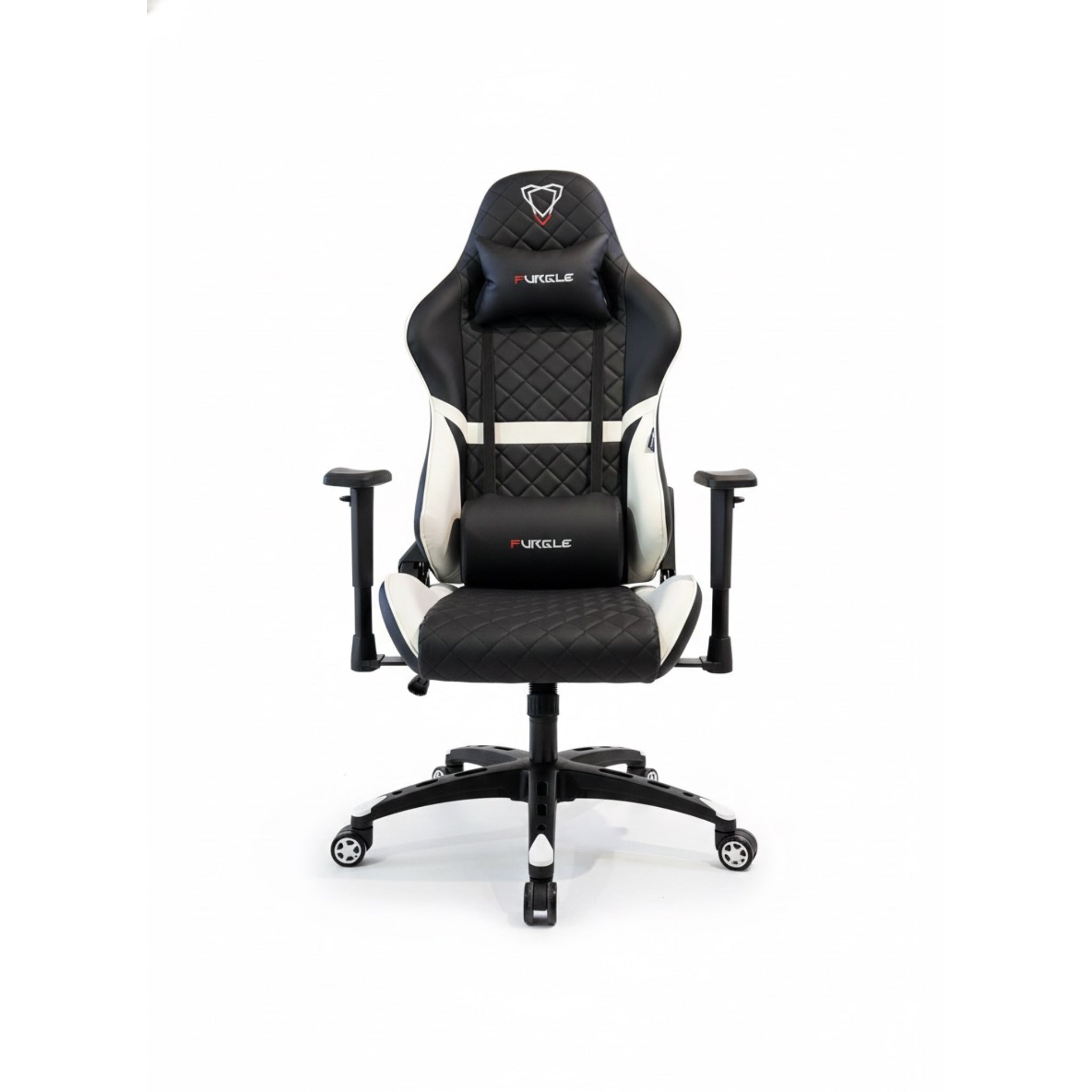 FURGLE Gaming Chair - Black & White