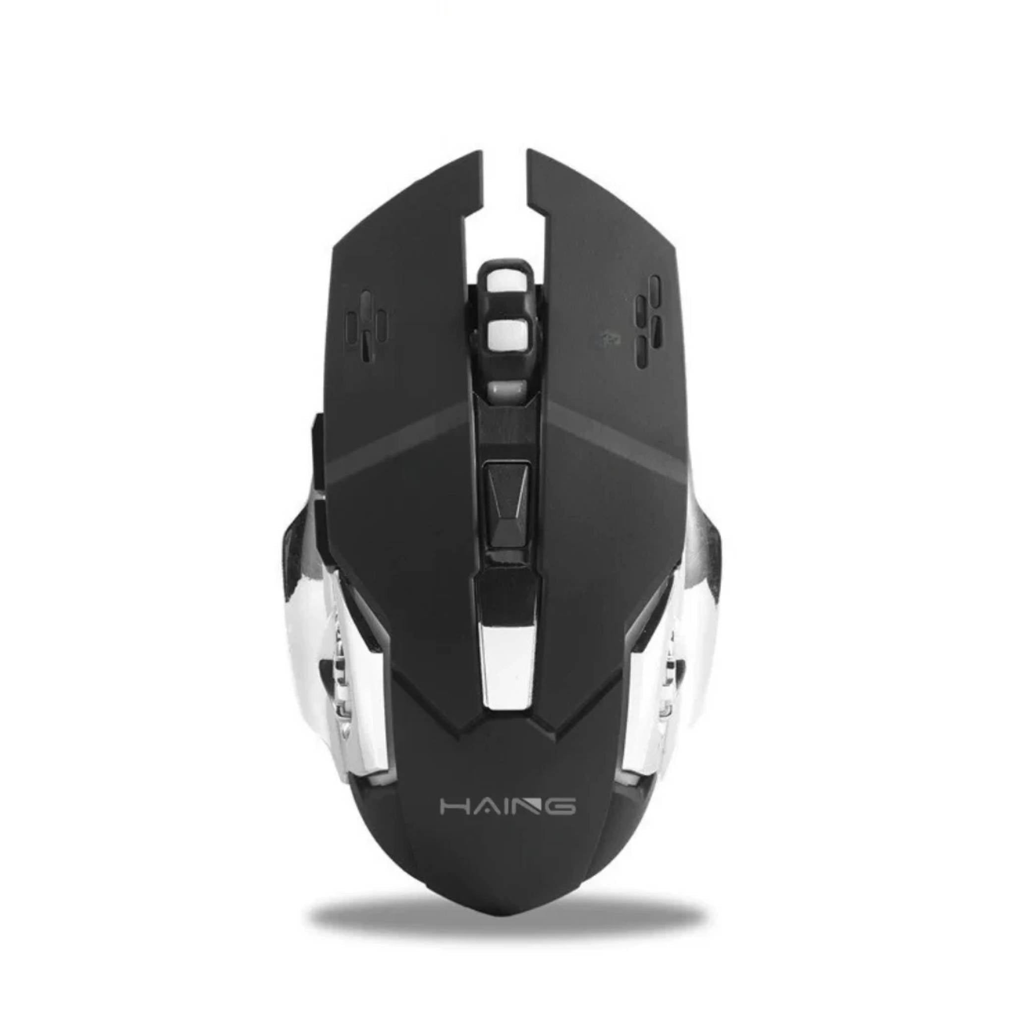 HAING HI-GM700 Wired Gaming Mouse (2400 DPI, 7 Buttons, 3 Million Click Lifespan, RGB) - Black