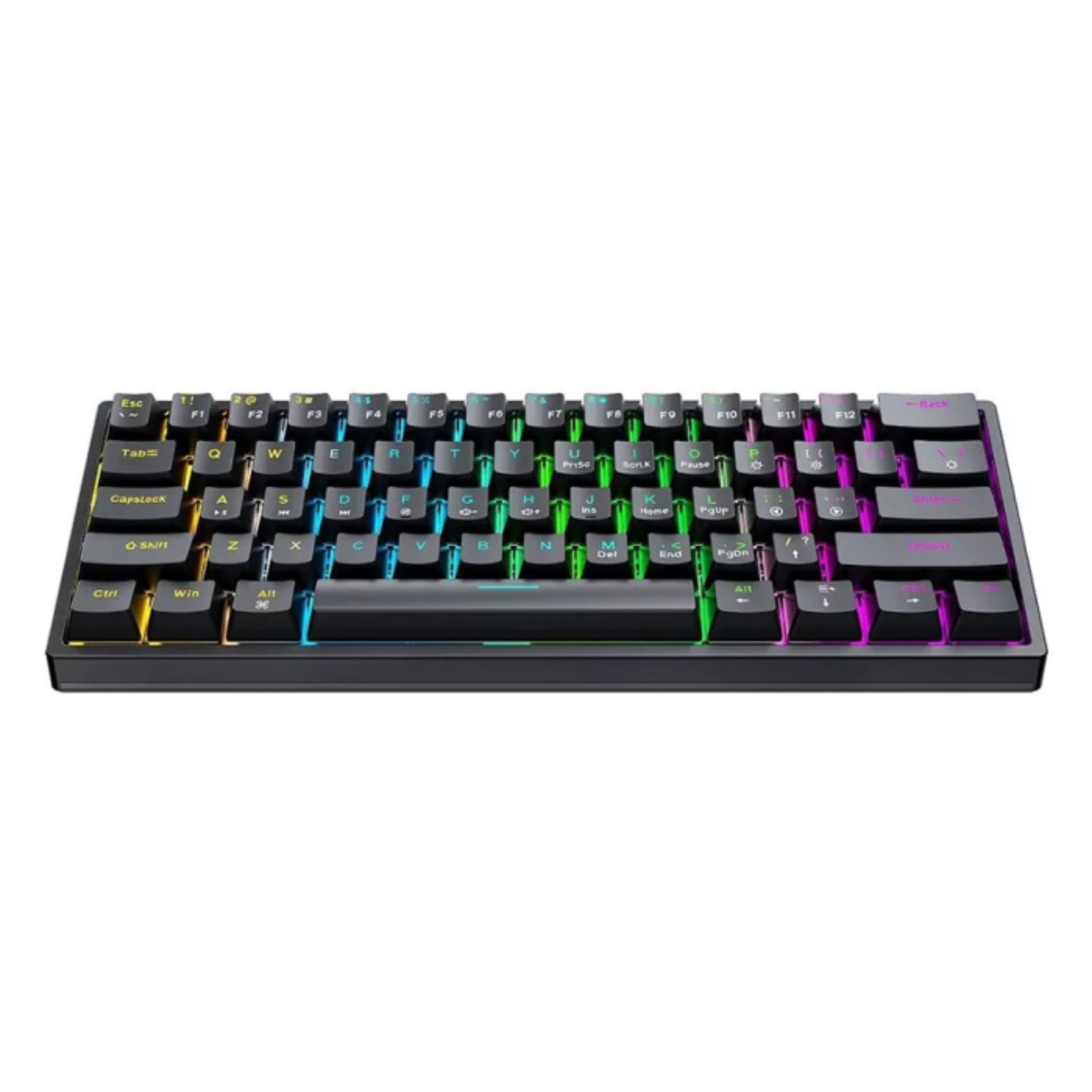 HAING HI-MKB68 Wired Mechanical Gaming Keyboard (65% Layout, Blue Switches, USB-C, RGB)