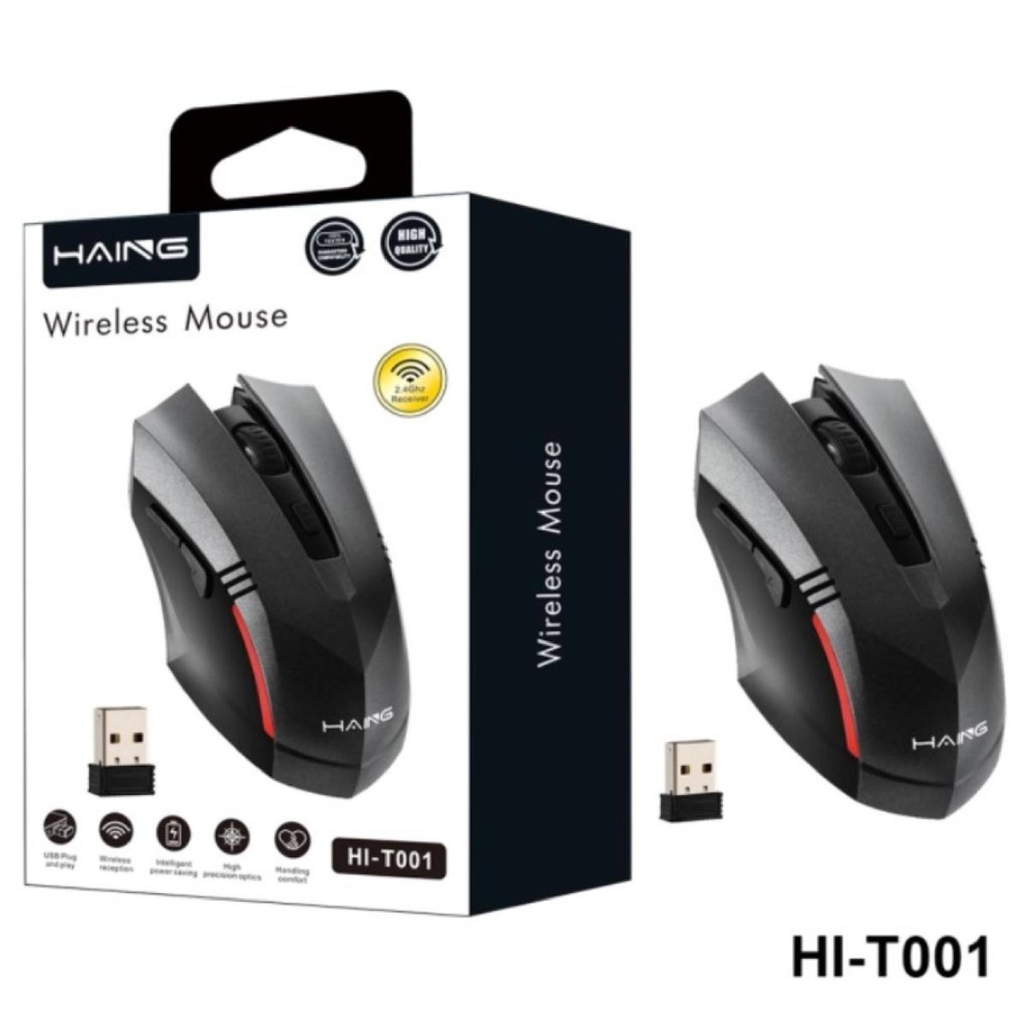 Haing HI-T001 Wireless Mouse: Type-C & Precision