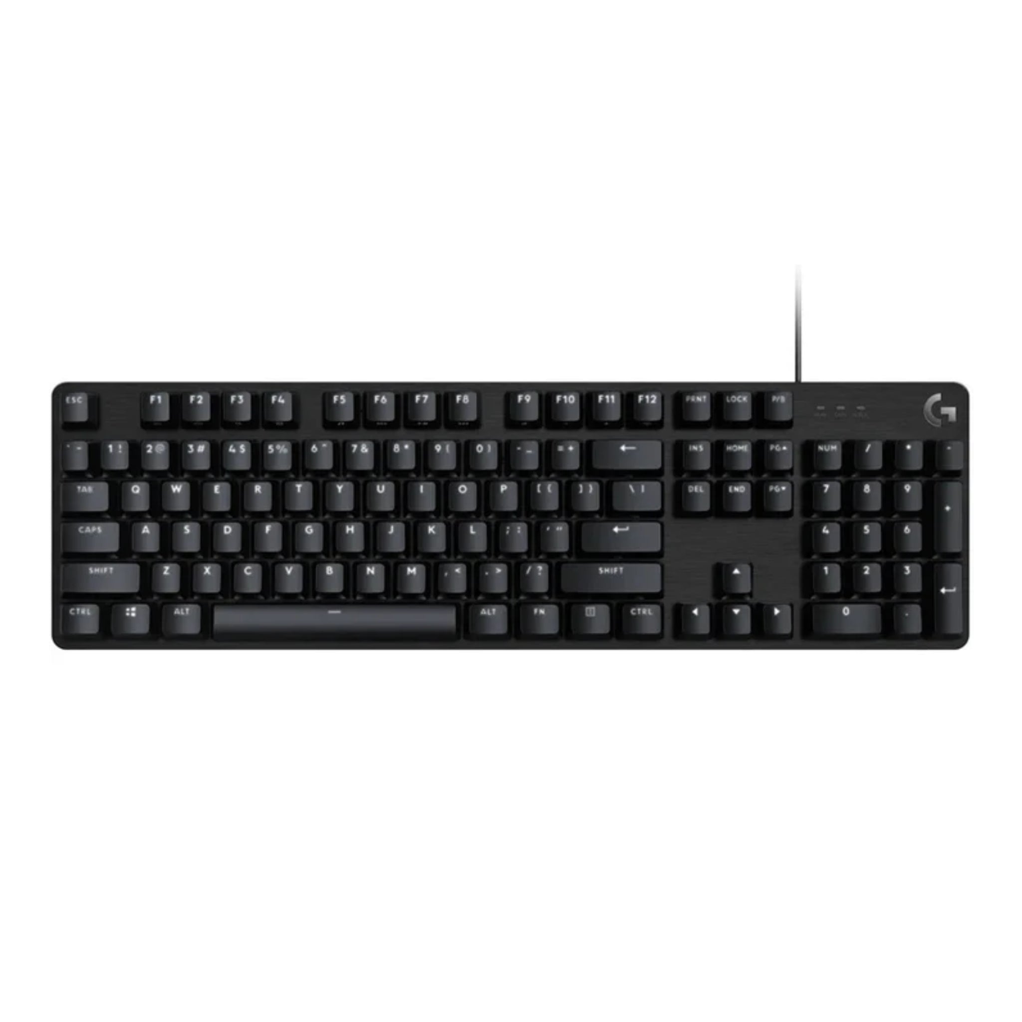 Logitech G413 TKL SE Mechanical Gaming Keyboard (Tenkeyless, Tactile Switches, PBT Keycaps, White LED) - Black