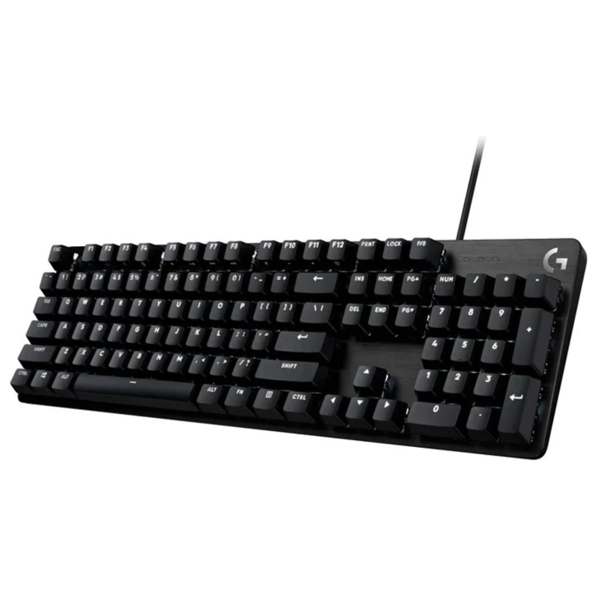 Logitech G413 TKL SE Mechanical Gaming Keyboard (Tenkeyless, Tactile Switches, PBT Keycaps, White LED) - Black