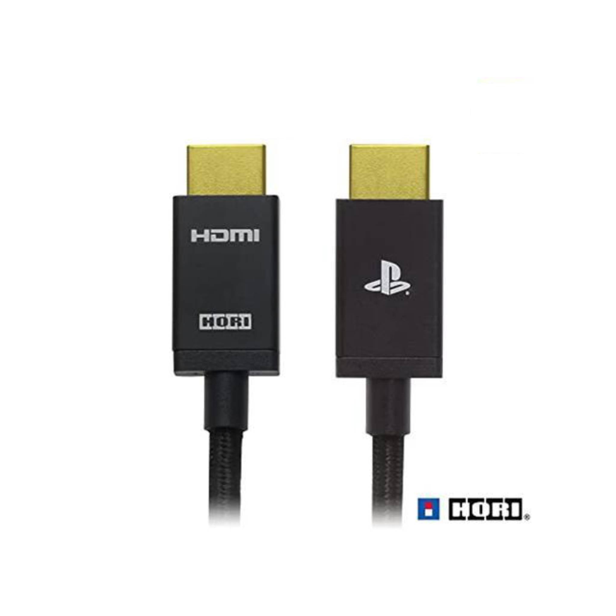 HORI High-Speed HDMI Cable (Optimized for PS5 & PS4, 4K/60Hz, HDR) - Black