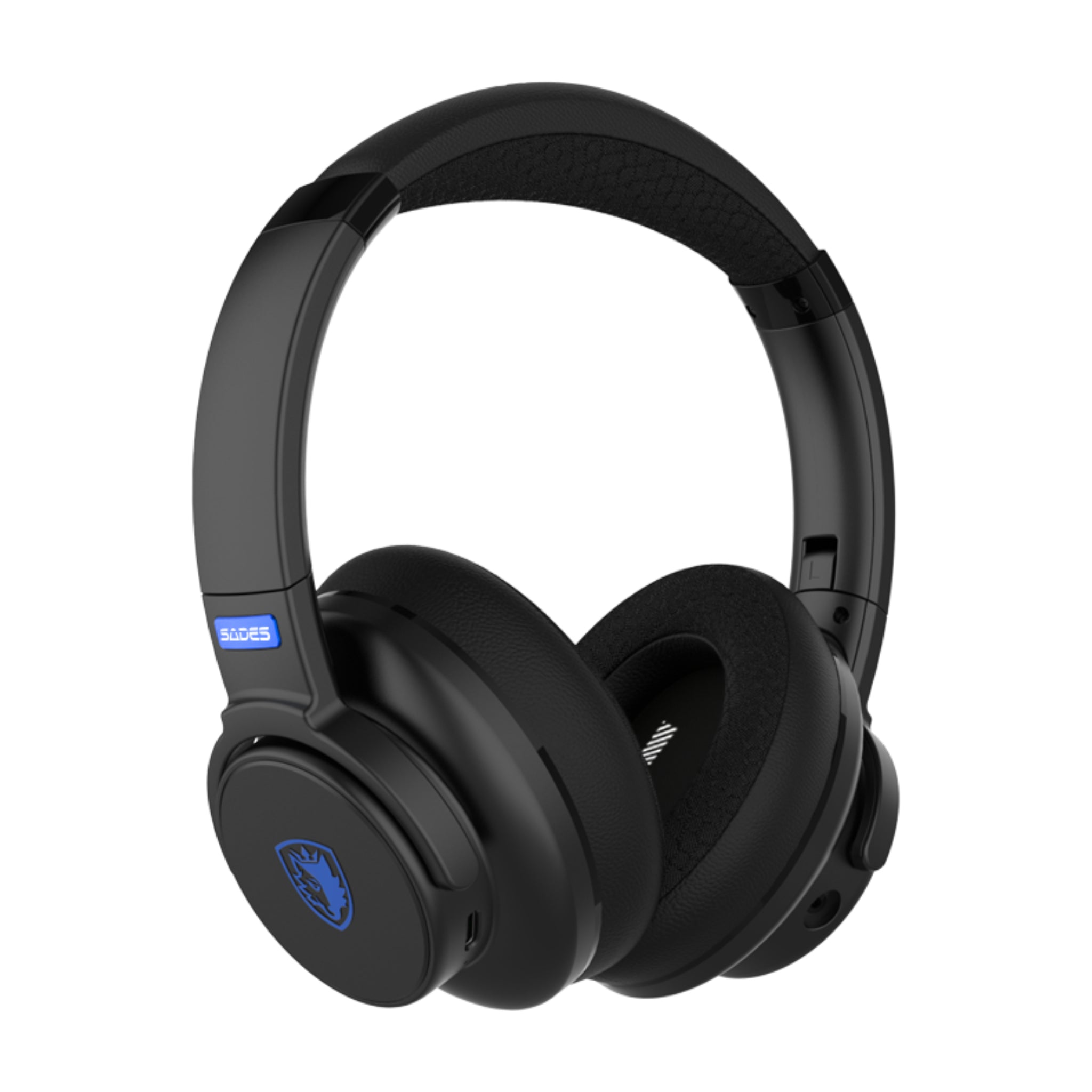 Sades Runner SA-202 Tri-Mode Wireless Gaming Headset (30hr Battery, Game/Music Modes, 3.5mm/2.4GHz/BT)
