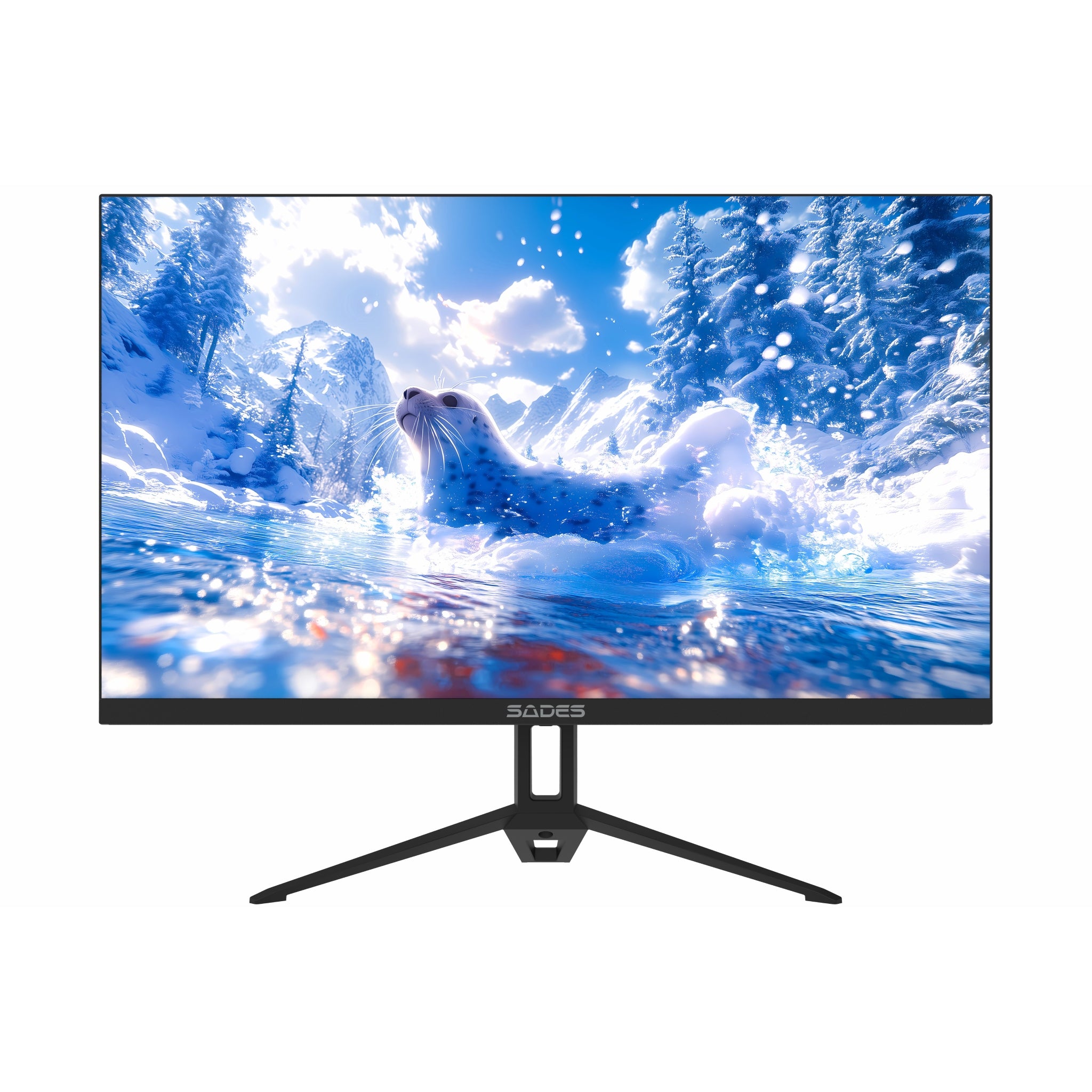 SADES ST-SEAL 22" FHD, 120Hz, MPRT 1ms, Fast IPS Gaming Monitor (Supports PS5) - Black