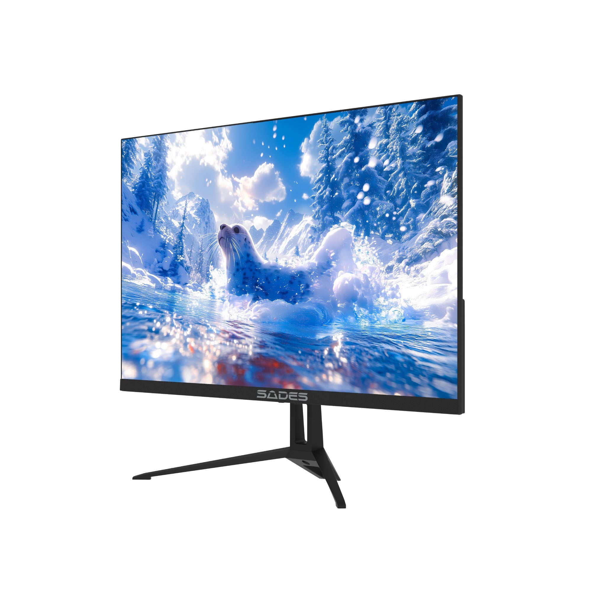SADES ST-SEAL 22" FHD, 120Hz, MPRT 1ms, Fast IPS Gaming Monitor (Supports PS5) - Black
