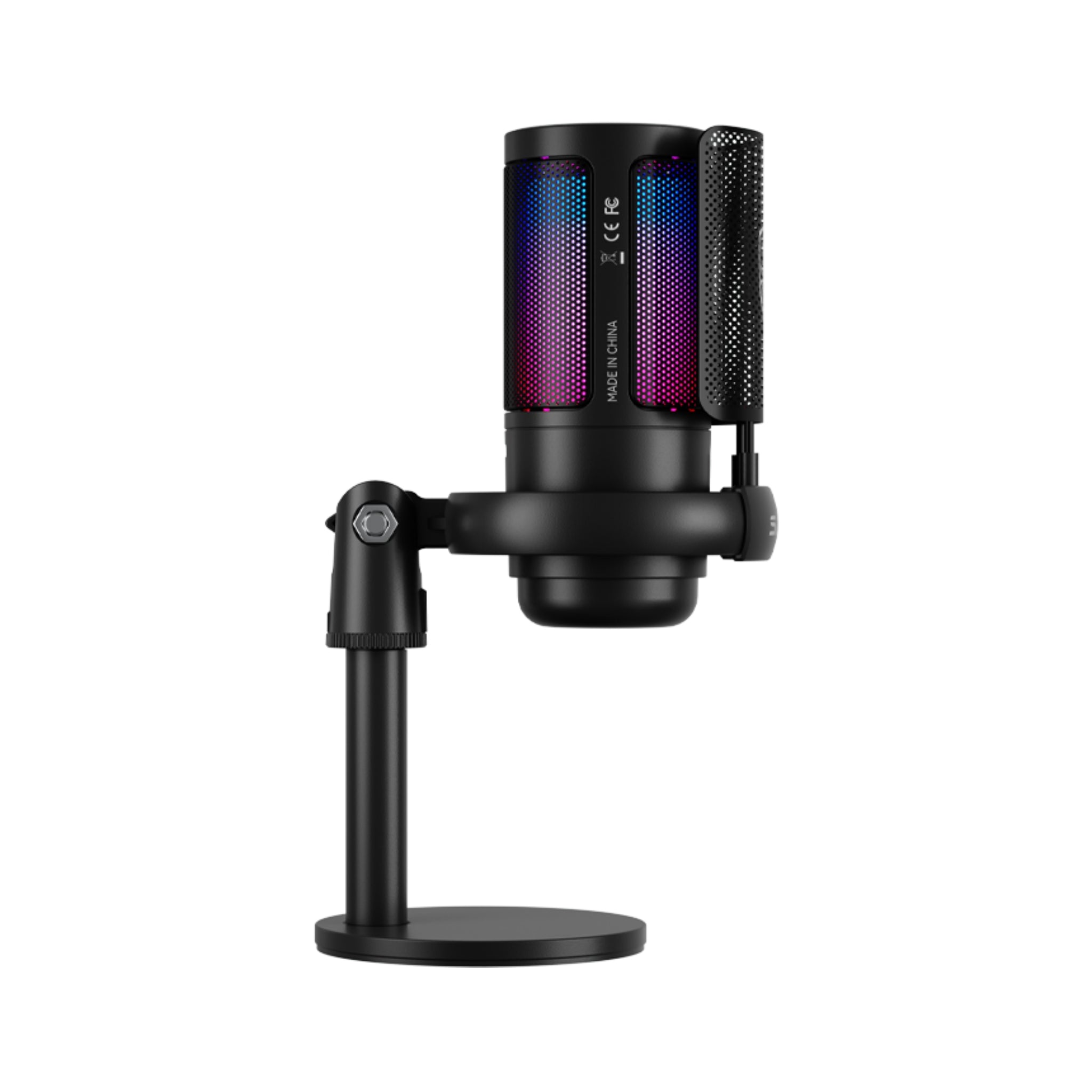 Sades Tyto USB Condenser Microphone (Cardioid, Tap-to-Mute, RGB, 92KHz/24Bit)