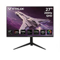 VYRUX VX27Q200 27" QHD, 200Hz, MPRT 1ms, HDMI 2.1, IPS Gaming Monitor (Supports PS5) - Black